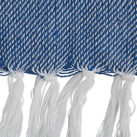 French And White Thin Stripe Throw-Kirkland's Home Sale