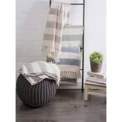 French Cabana Stripe Throw-Kirkland's Home Store