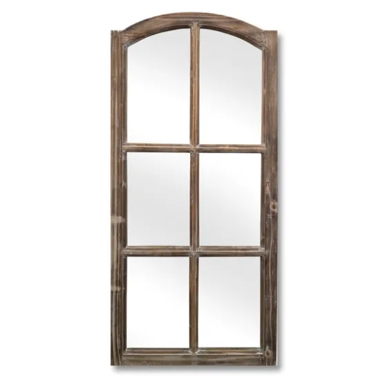 French Farmhouse Wooden Decorative Mirror-Kirkland's Home Online