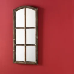 French Farmhouse Wooden Decorative Mirror-Kirkland's Home Online