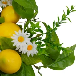 Fresh Daisies And Lemons Wreath-Kirkland's Home Store