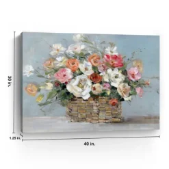 Fresh Flower Market Canvas Art Print-Kirkland's Home Discount