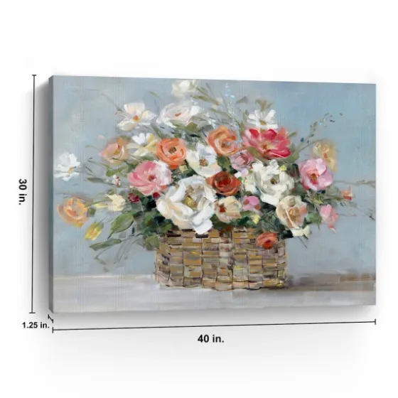 Fresh Flower Market Canvas Art Print-Kirkland's Home Discount