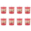 Fresh Fruit Sorbet Votive Candles, Set Of 8-Kirkland's Home Shop