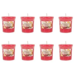 Fresh Fruit Sorbet Votive Candles, Set Of 8-Kirkland's Home Shop