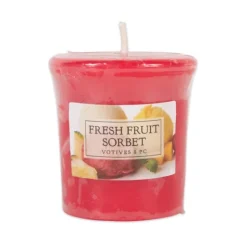 Fresh Fruit Sorbet Votive Candles, Set Of 8-Kirkland's Home Shop