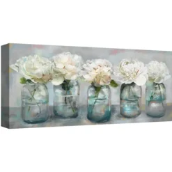 Fresh Picked Peonies Canvas Art Print-Kirkland's Home Best