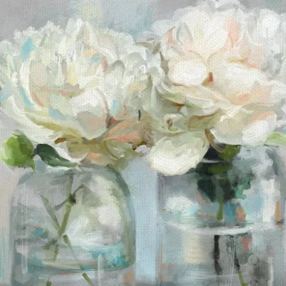 Fresh Picked Peonies Canvas Art Print-Kirkland's Home Best