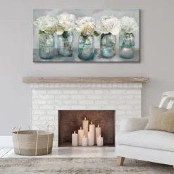 Fresh Picked Peonies Canvas Art Print-Kirkland's Home Best