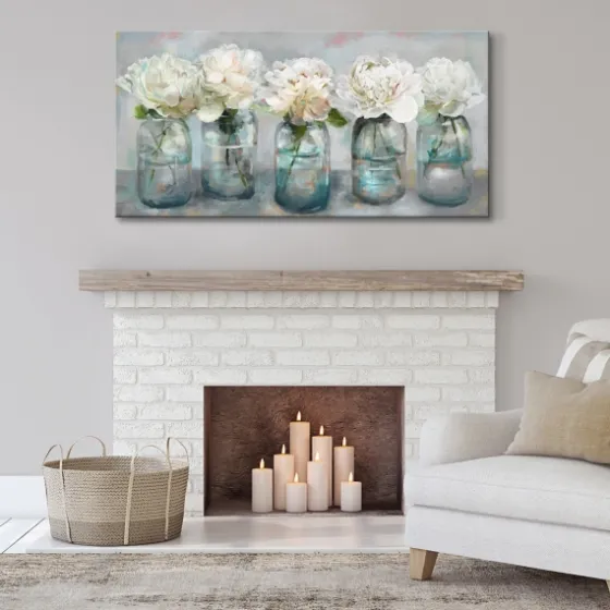Fresh Picked Peonies Canvas Art Print-Kirkland's Home Best