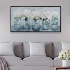 Fresh Picked Peonies Framed Art Print-Kirkland's Home Sale