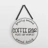 Freshly Brewed Coffee Round Beaded Wall Plaque-Kirkland's Home Store
