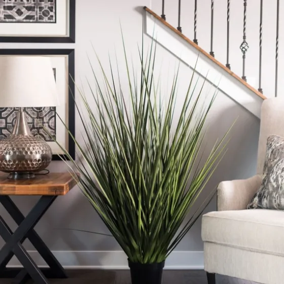 Full Green Grass Potted Plant-Kirkland's Home Discount