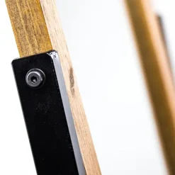 Full Length Wood And Metal Wall Mirror With Stand-Kirkland's Home Best Sale