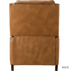 Full-Grain Leather Recliner Accent Chair-Kirkland's Home Shop