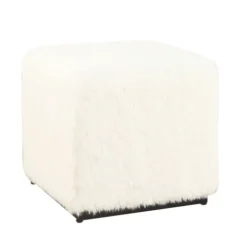 Fur Cube Ottoman-Kirkland's Home Store