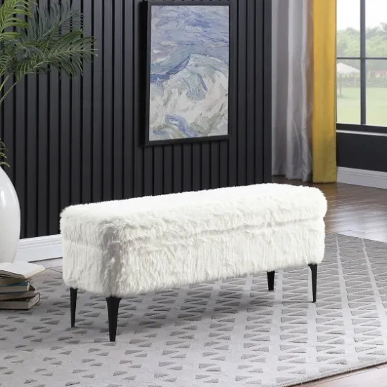 Fur Storage Bench-Kirkland's Home Cheap