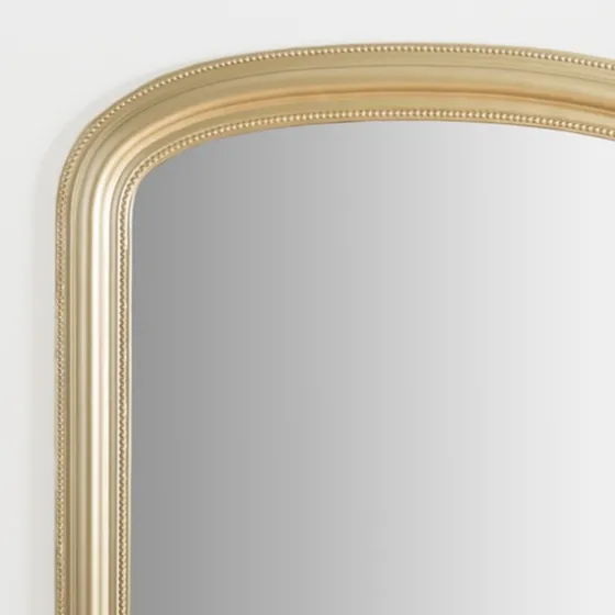 Galina Golden Beaded Arch Mirror-Kirkland's Home Sale