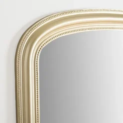 Galina Golden Beaded Arch Mirror-Kirkland's Home Sale