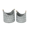 Galvanized Bead Handle Buckets, Set Of 2-Kirkland's Home Best