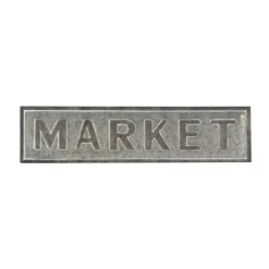 Galvanized Iron Market Wall Sign-Kirkland's Home New