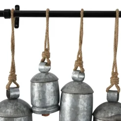 Galvanized Round Bells Wall Plaque-Kirkland's Home Cheap