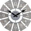 Galvanized Windmill Wall Clock-Kirkland's Home Flash Sale