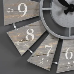 Galvanized Windmill Wall Clock-Kirkland's Home Flash Sale