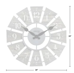 Galvanized Windmill Wall Clock-Kirkland's Home Flash Sale