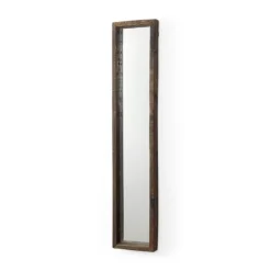 Garcelle Raw Wood Full-Length Wall Mirror-Kirkland's Home Flash Sale