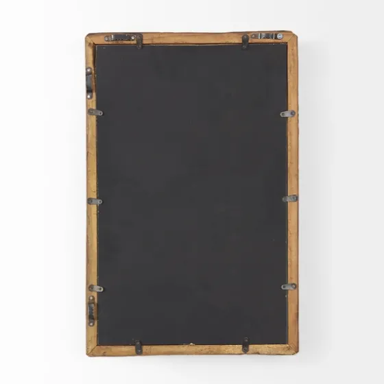 Garcelle Raw Wood Rectangle Wall Mirror-Kirkland's Home Sale