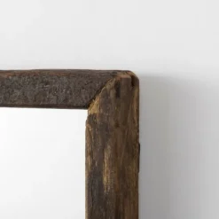 Garcelle Raw Wood Rectangle Wall Mirror-Kirkland's Home Sale