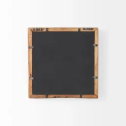 Garcelle Raw Wood Square Wall Mirror-Kirkland's Home Flash Sale