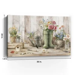Garden Fare Giclee Canvas Art Print-Kirkland's Home Best Sale