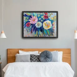 Garden Variety Framed Canvas Art Print-Kirkland's Home Cheap