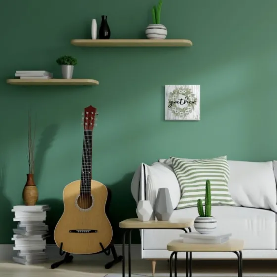 Gather In Floral Wood Plank Wall Plaque-Kirkland's Home Flash Sale