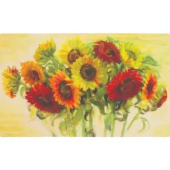 Gathering Sunflowers Comfort Kitchen Mat-Kirkland's Home Best Sale