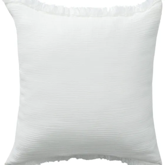 Gauze Organic Fringe Throw Pillow-Kirkland's Home Flash Sale