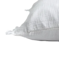 Gauze Organic Fringe Throw Pillow-Kirkland's Home Flash Sale