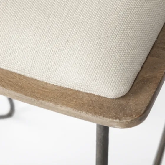 Geometric Base And Saddle Seat Bar Stool-Kirkland's Home Best Sale