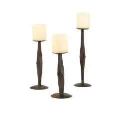 Geometric Diamond Candle Holders, Set Of 3-Kirkland's Home Flash Sale