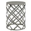 Geometric Frame Metal Accent Table-Kirkland's Home Fashion