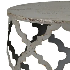 Geometric Frame Metal Accent Table-Kirkland's Home Fashion