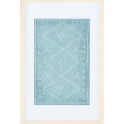Geometric Framed Textile Wall Plaque-Kirkland's Home Shop