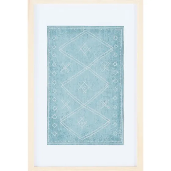 Geometric Framed Textile Wall Plaque-Kirkland's Home Shop