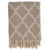 Geometric Fringe Throw Blanket-Kirkland's Home New