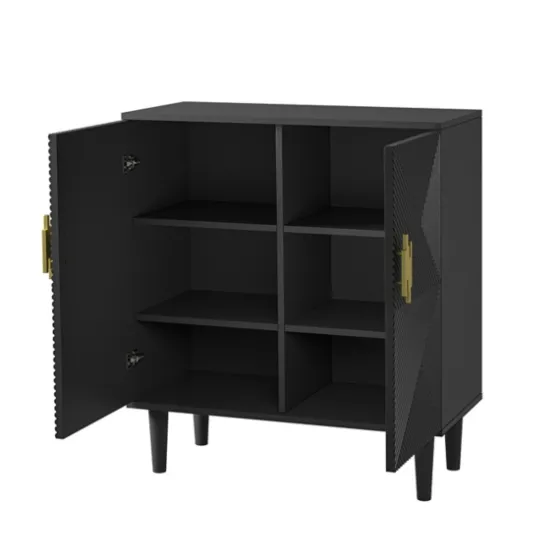 Geometric Gold Handle Cabinet-Kirkland's Home Clearance