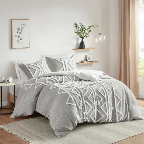 Geometric 3-Pc. California King Comforter Set-Kirkland's Home Cheap