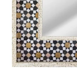 Geometric Tile Print Mirror-Kirkland's Home Flash Sale
