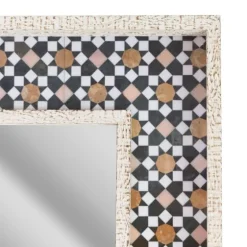 Geometric Tile Print Mirror-Kirkland's Home Flash Sale